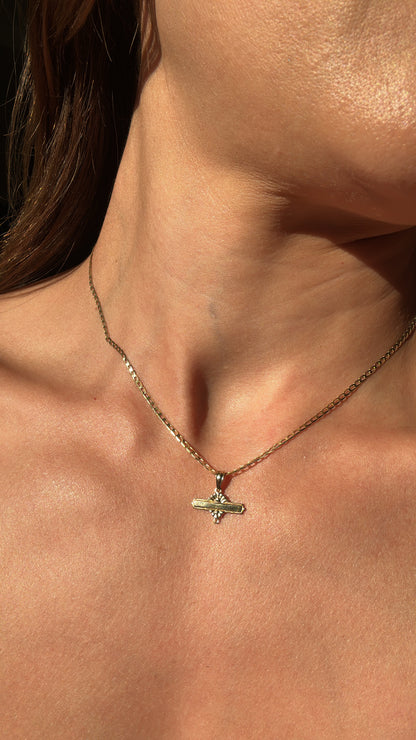 Anitique Inspired Bar Pendant